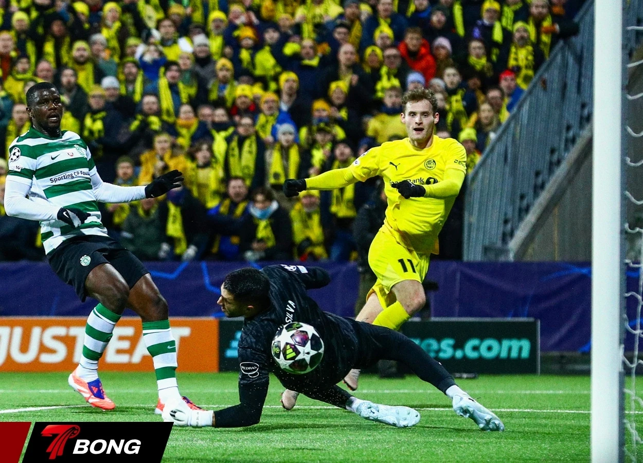 Sporting quyết tâm tấn công từ đầu trận đấu